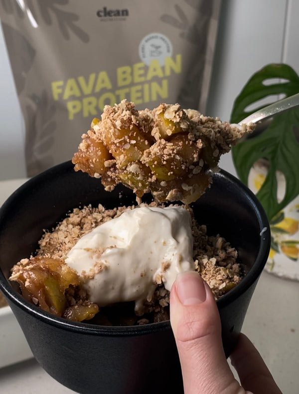 Protein Apple Crumble 🍏
