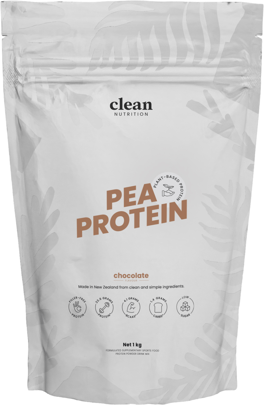 Clean Nutrition Pea Protein 1kg Chocolate