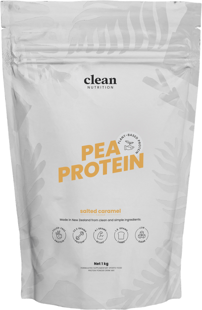 Clean Nutrition Pea Protein 1kg Salted Caramel