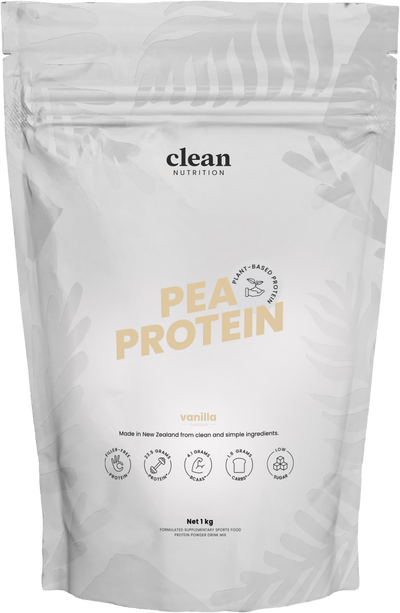 Clean Nutrition Pea Protein 1kg Vanilla