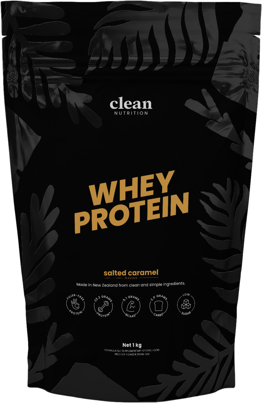 Clean Nutrition Whey Protein 1kg Salted Caramel
